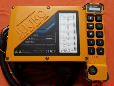 Điều khiển từ xa cầu trục Juuko K200, K400, K600, K602, K606, K800, K808, K1000, K1200